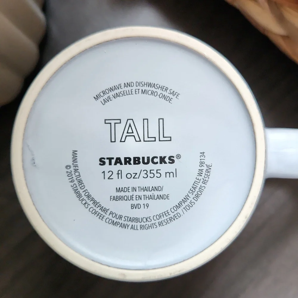 Starbucks Matte Grey‎ Tall 12 oz Coffee Mug